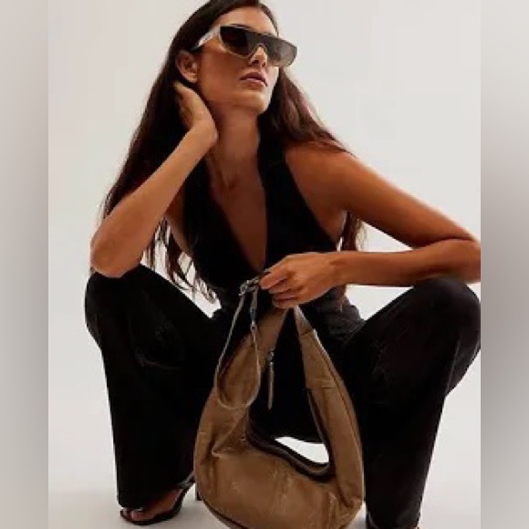 Free People Pants - Free People Beach by Free People beautiful linen blended black jumpsuit